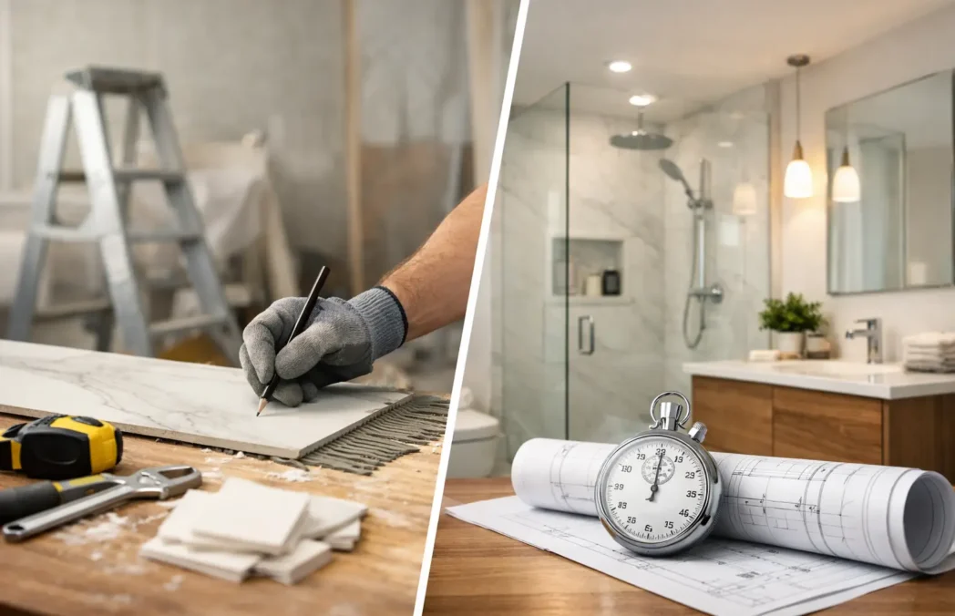 How Long a Bathroom Renovation Takes