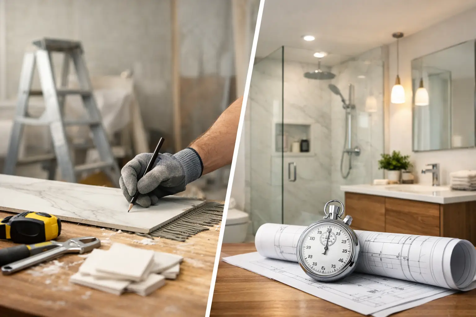How Long a Bathroom Renovation Takes
