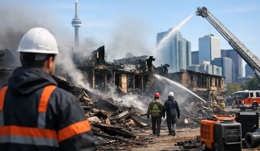 Large Loss Fire Restoration Toronto