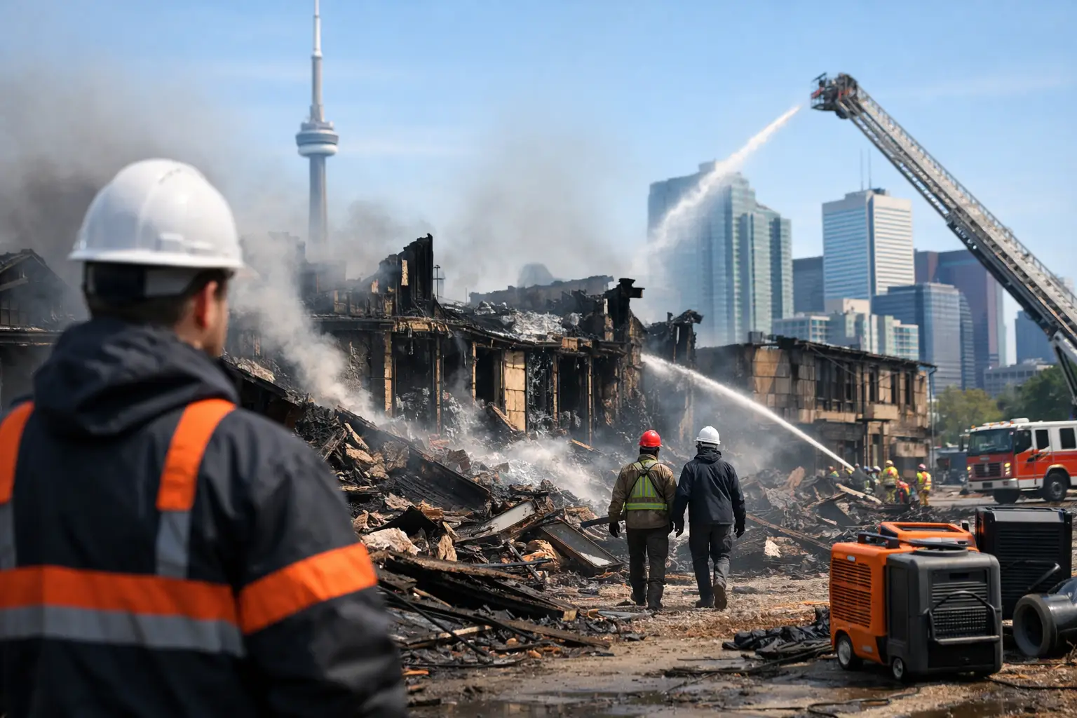 Large Loss Fire Restoration Toronto