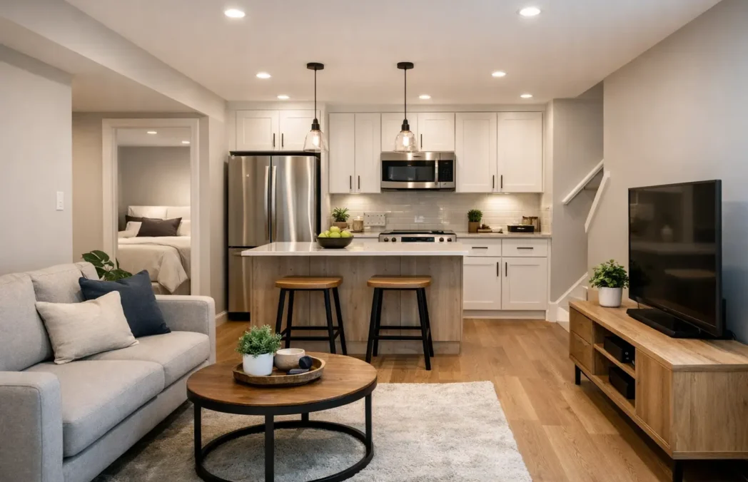 Basement Apartment Conversion Example That Works