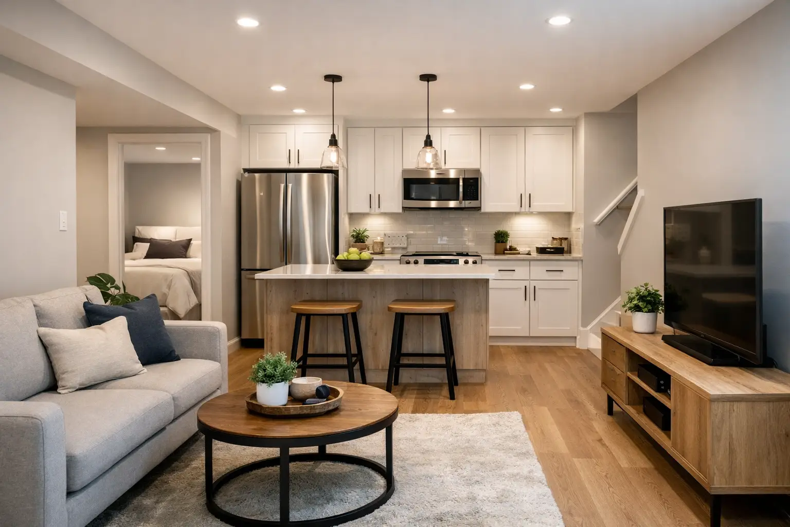 Basement Apartment Conversion Example That Works